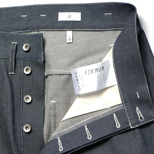 CA-FR0607DM) / FIRMUM(フィルマム) / FDPWDM ワイドシルエットデニム