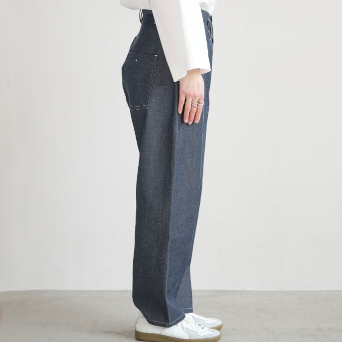 リグリーム regleam 完売 カーブデニム ホワイト XS 1回着用のみ美品