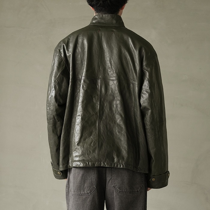 bo-06j02) barbell object(バーベルオブジェクト) /ul jkt(シープ