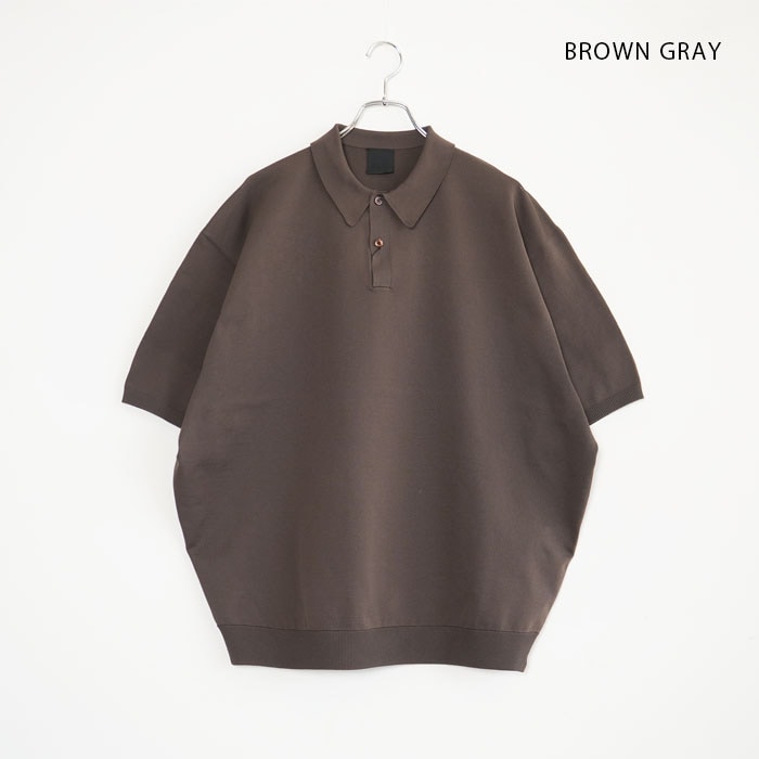 ダイワDAIWA PIER39 TECH KNITポロシャツ Mサイズ ブラウン Tech Knit Polo S/S(L(MEN) Brown Gray/ブラウングレー): DAIWA PIER39
