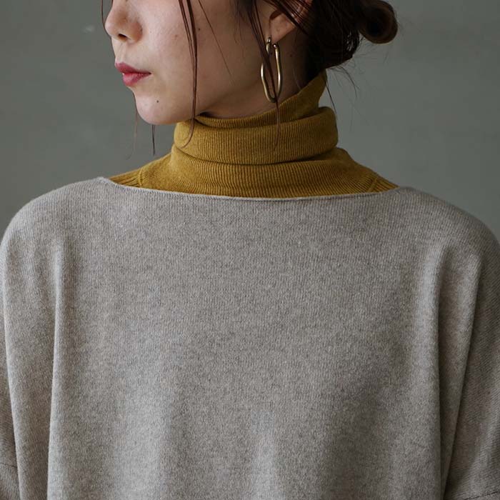 e213k078) / evam eva(エヴァムエヴァ) / wool pullover(ウールプル
