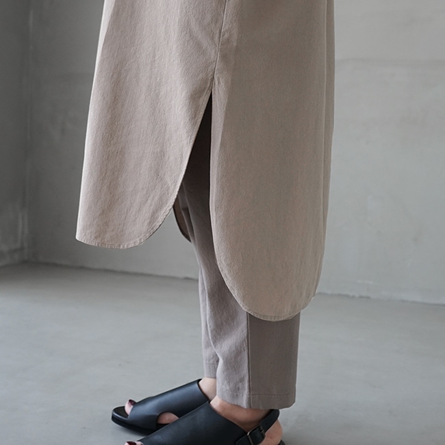 e221t198) / evam eva(エヴァムエヴァ) / cotton sleeveless one piece