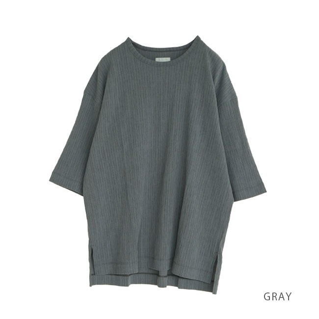 20%OFF】(231-04043)CURLY&Co.(カーリー)/ YORYU CREPE Q/S TEE