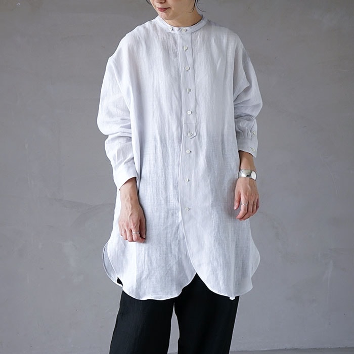 13128074) Vlas Blomme (ヴラスブラム) / Washed 60/1 Linen