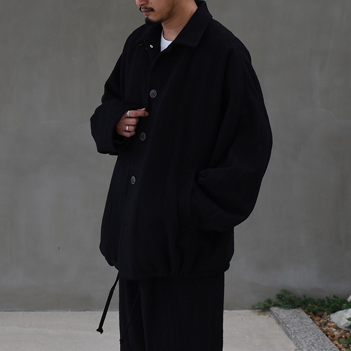ys-24aw-14) YOKOSAKAMOTO(ヨーコサカモト) / KASURI COACH JACKET