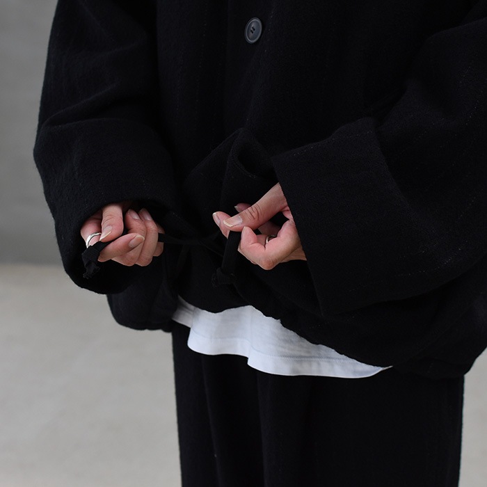 ys-24aw-14) YOKOSAKAMOTO(ヨーコサカモト) / KASURI COACH JACKET