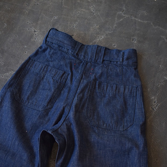 barbell object navy パンツ barbell object / dyed wide pt(DARK NAVY)通販サイト - 京都取扱い