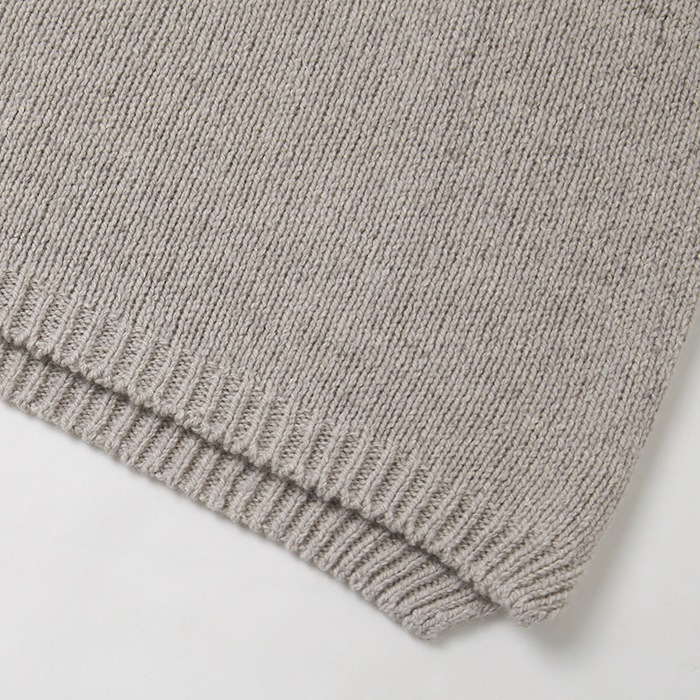 e213k105) / evam eva(エヴァムエヴァ) / cashmere sable pullover