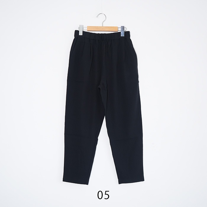 e261t198) / evam eva (エヴァムエヴァ) / cotton tuck pants(コットン