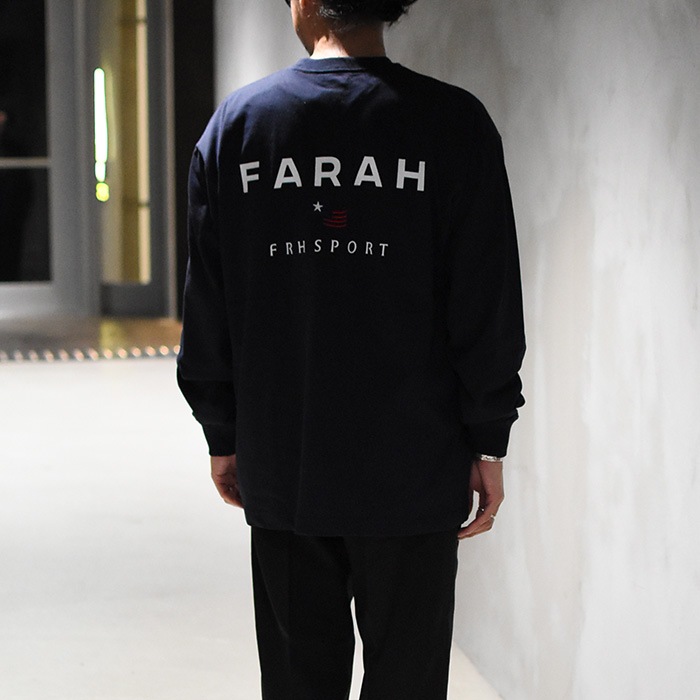 50%OFF】(fr0403-m3007） / FARAH(ファーラー) / Printed Graphic L/S