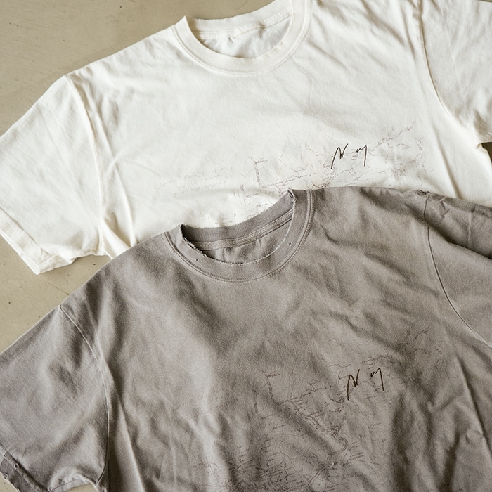 anc-ct111) / ANCELLM (アンセルム) /OLDMAP T-SHIRT（オールドマップT