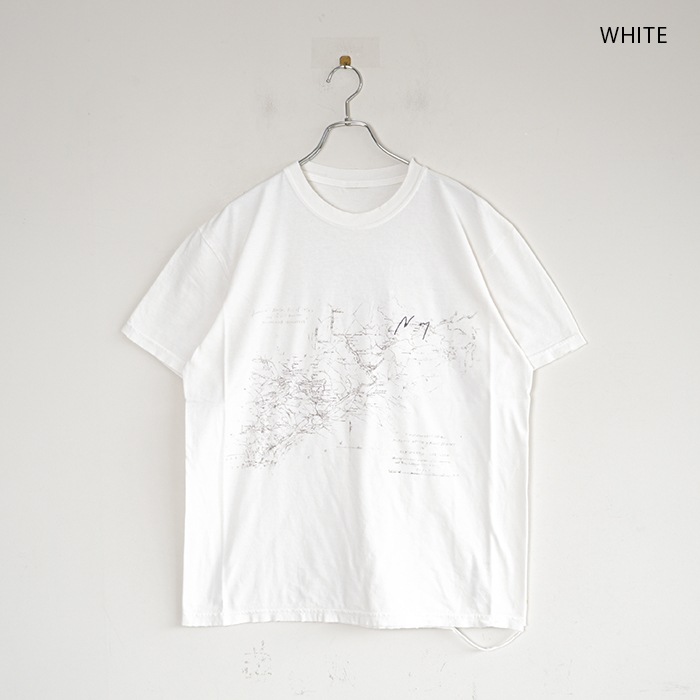 anc-ct111) / ANCELLM (アンセルム) /OLDMAP T-SHIRT（オールドマップT