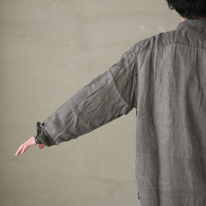 innat09-s02) /INNAT(インアット) /LOOSE BOX SHIRT(ルーズボックス
