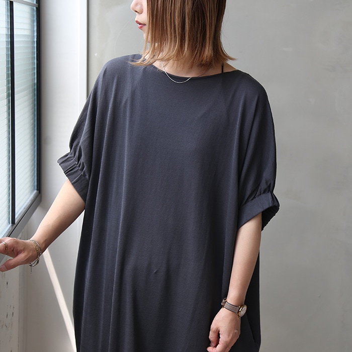 e221k185) / evam eva(エヴァムエヴァ) / high twist cotton one