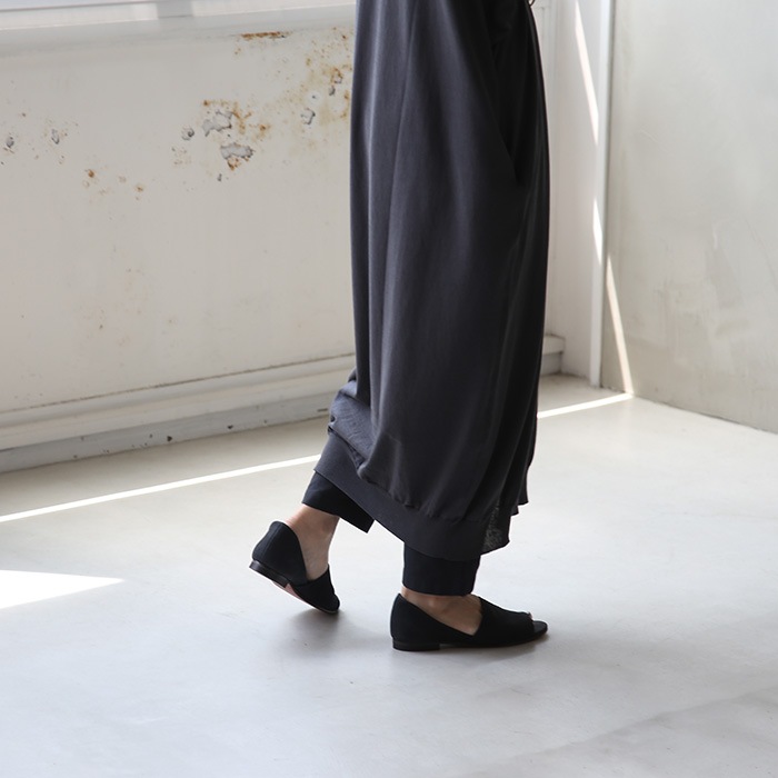 e221k185) / evam eva(エヴァムエヴァ) / high twist cotton one piece