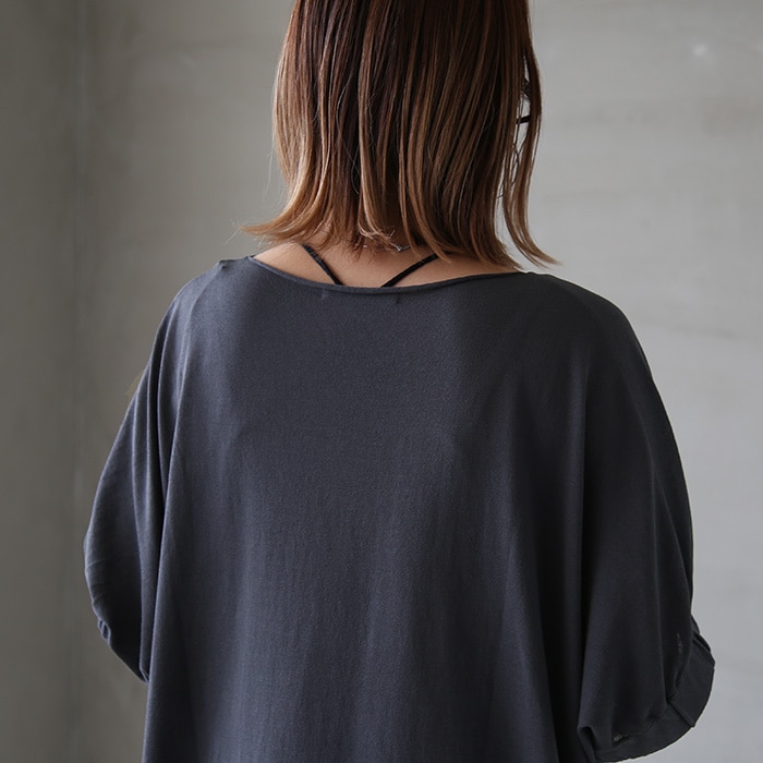 evam eva vie ハイツイストコットンワンピース evameva (エヴァムエヴァ) cotton silk one piece / コットン