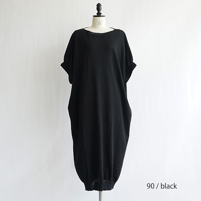 evam eva vie ハイツイストコットンワンピース evameva (エヴァムエヴァ) high twist cotton one piece / ハイ