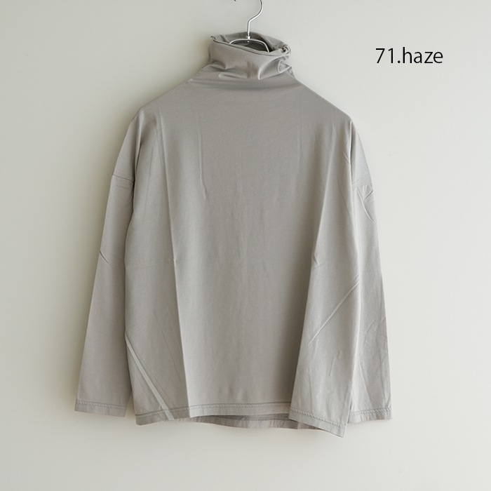 e233c027) / evam eva (エヴァムエヴァ) /cut&sew turtleneck