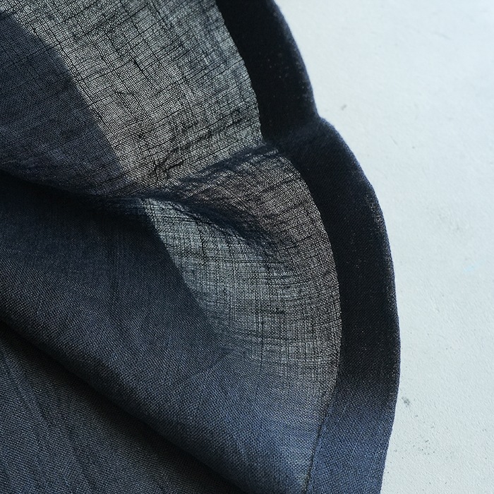 ▽(e261t205) / evam eva (エヴァムエヴァ) / linen wide shirt(リネン