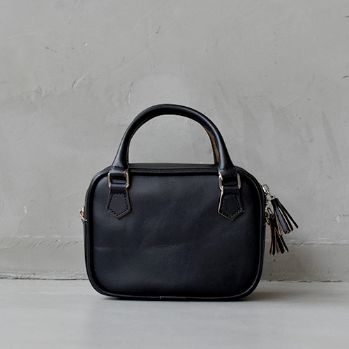 VINTAGE LEATHER オールレザーボストンバッグ　レザーボストン　黒 VINTAGE LEATHER オールレザーボストンバッグ レザーボストン 黒