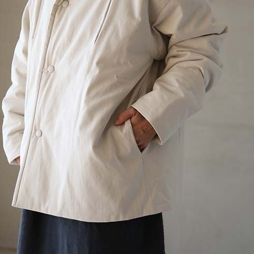 e213t167) / evam eva(エヴァムエヴァ) / padding hooded coat