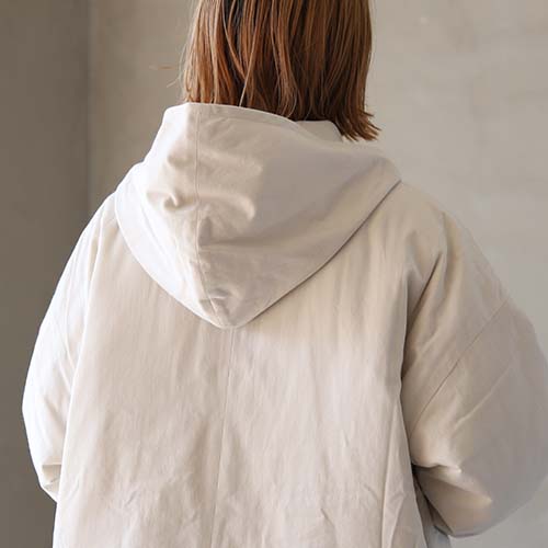 e213t167) / evam eva(エヴァムエヴァ) / padding hooded coat