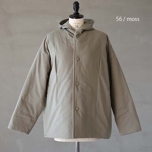 e213t167) / evam eva(エヴァムエヴァ) / padding hooded coat