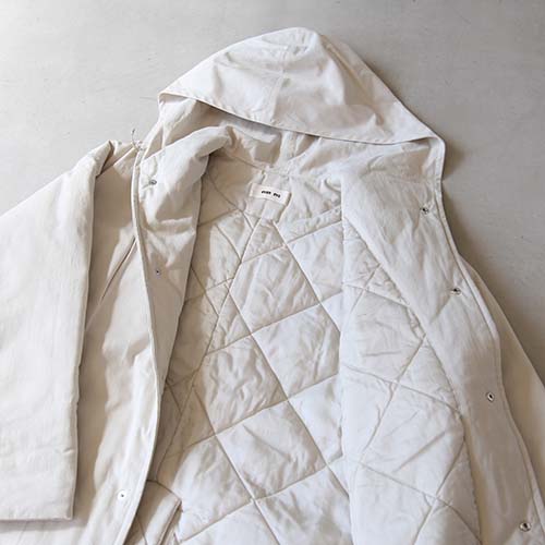 e213t167) / evam eva(エヴァムエヴァ) / padding hooded coat