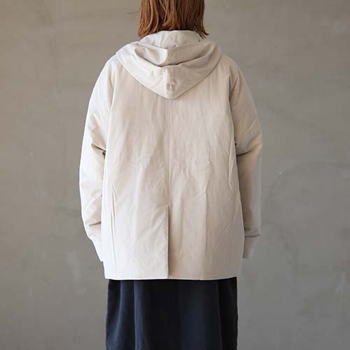 e213t167) / evam eva(エヴァムエヴァ) / padding hooded coat