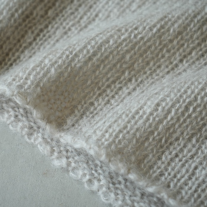 e233k023) / evam eva (エヴァムエヴァ) /mohair silk poncho(モヘア e233k023) / evam eva (エヴァムエヴァ) /mohair silk poncho(モヘア