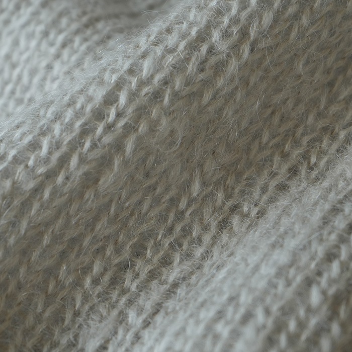 e233k023) / evam eva (エヴァムエヴァ) /mohair silk poncho(モヘア