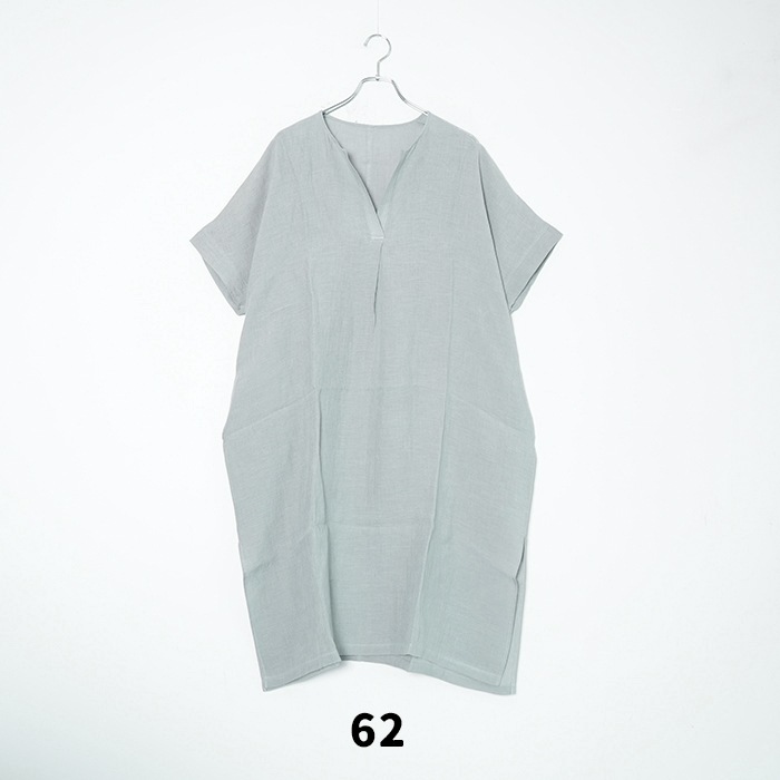 □(e261t206) / evam eva (エヴァムエヴァ) / linen poncho(リネン