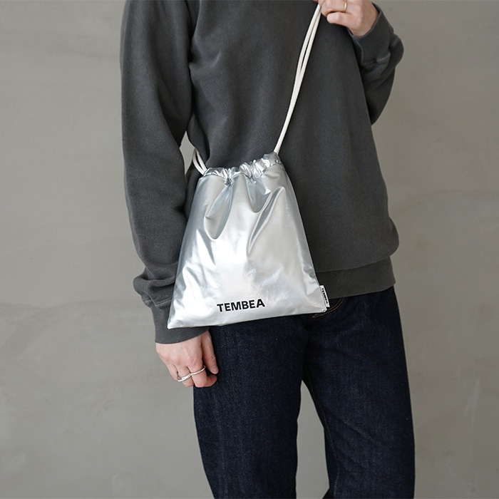 tmb-2338a) / TEMBEA(テンベア) / 巾着POCHETTE MEDIUM ECO LEATHER