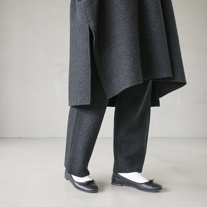 ★ 美品 evam eva プレスウール スタンドカラーコート エヴァムエヴァ e203k054) / evam eva(エヴァムエヴァ) / press wool long coat