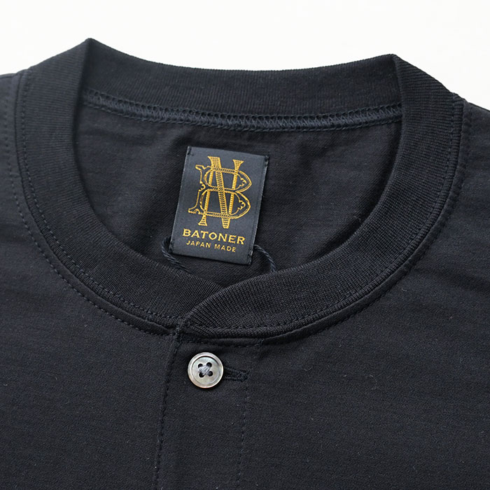 BN-23SM-051） / BATONER(バトナー) /AIR HENRY NECK T-SHIRT(エア