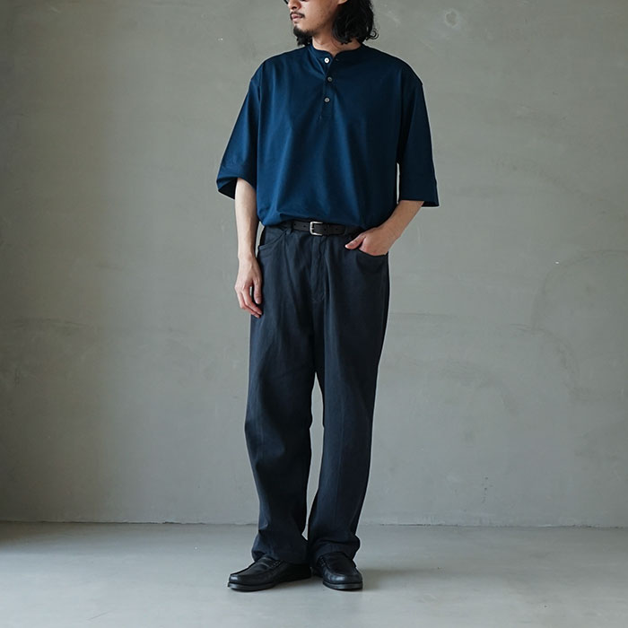 BN-23SM-051） / BATONER(バトナー) /AIR HENRY NECK T-SHIRT(エア