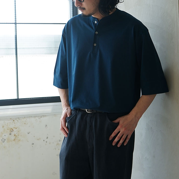 BN-23SM-051） / BATONER(バトナー) /AIR HENRY NECK T-SHIRT(エア