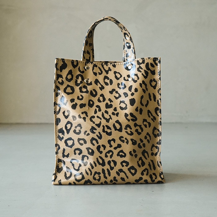 tmb-2286h-leopard) / TEMBEA(テンベア) / PAPER TOTE SMALL(ペーパー