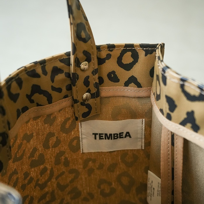 tmb-2286h-leopard) / TEMBEA(テンベア) / PAPER TOTE SMALL(ペーパー