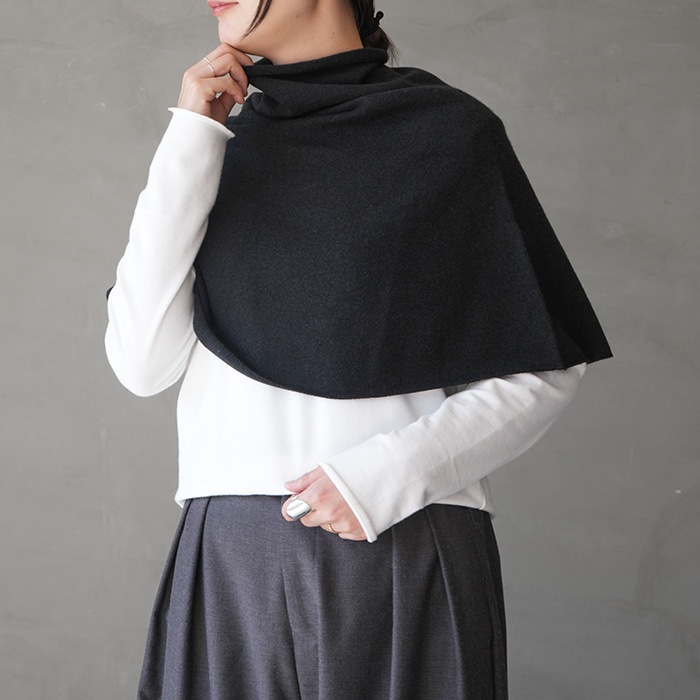 e263g152) / evam eva (エヴァムエヴァ) / cashmere snood(カシミヤ