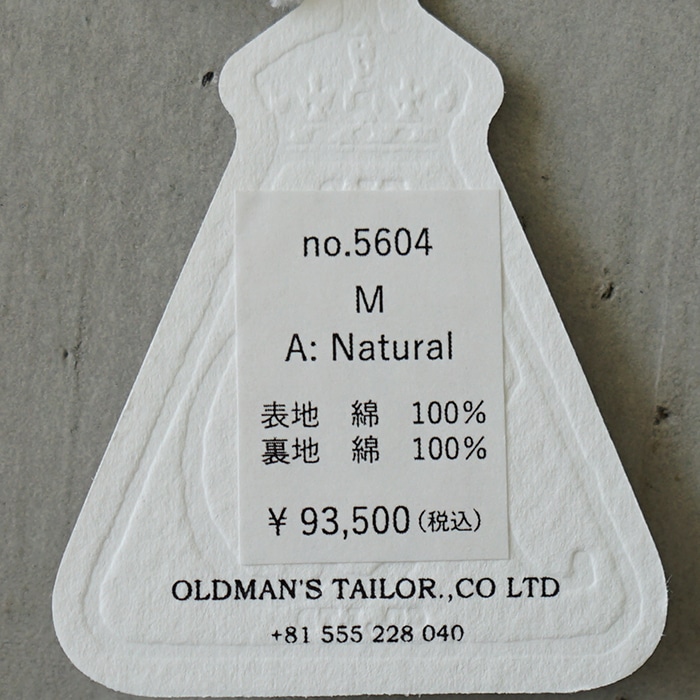 50%OFF】(5604) R&D.M.Co-/OLDMANS TAILOR(アールアンドディーエムコー