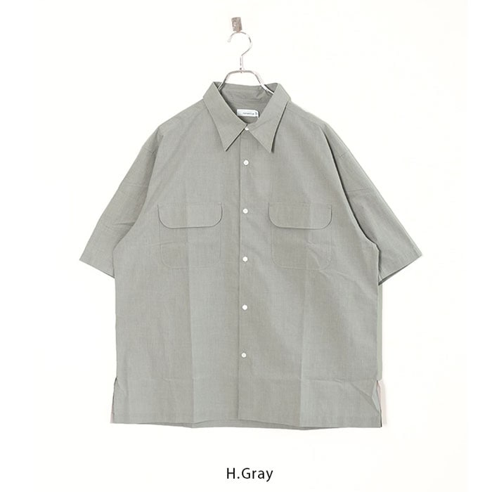 50%OFF】◇(s25sg075) / nanamica(ナナミカ) / END ON END S/S SHIRT