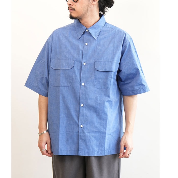30%OFF】◇(s25sg075) / nanamica(ナナミカ) / END ON END S/S SHIRT