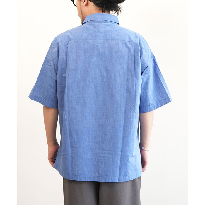 50%OFF】◇(s25sg075) / nanamica(ナナミカ) / END ON END S/S SHIRT 