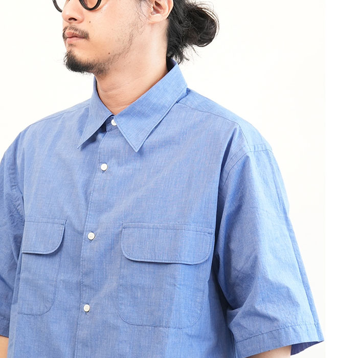 30%OFF】◇(s25sg075) / nanamica(ナナミカ) / END ON END S/S SHIRT