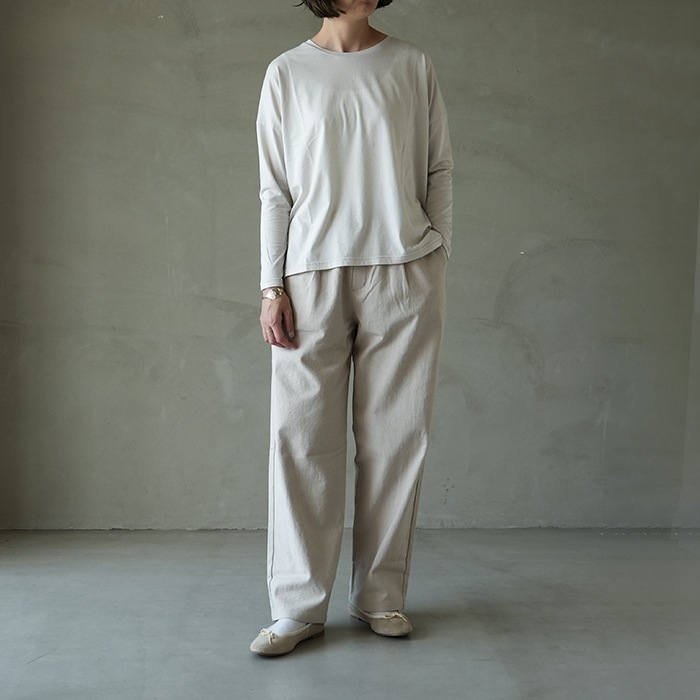 e233t043) / evam eva (エヴァムエヴァ) /wide pants(ワイドパンツ