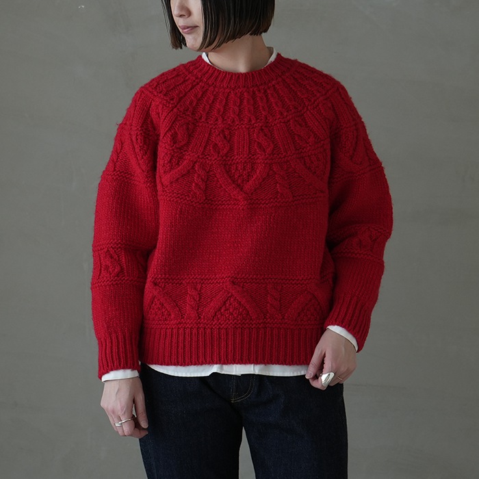 30%OFF】（bn-23fl-052） / BATONER(バトナー) / SPREAD ALAN CREW 