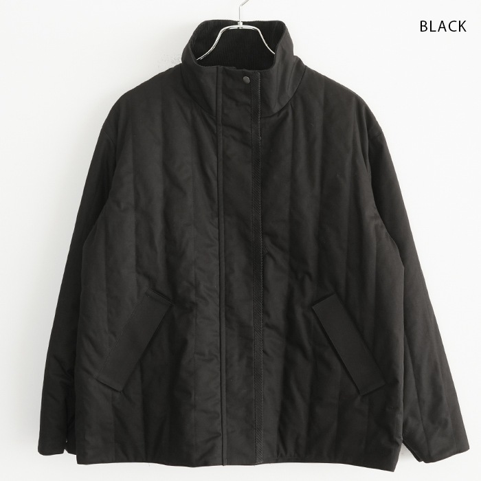 STILL BY HAND スティルバイハンド ショートブルゾン 25AW》【STILL BY HAND】PADDED WOOL BLOUSON スティルバイハンド