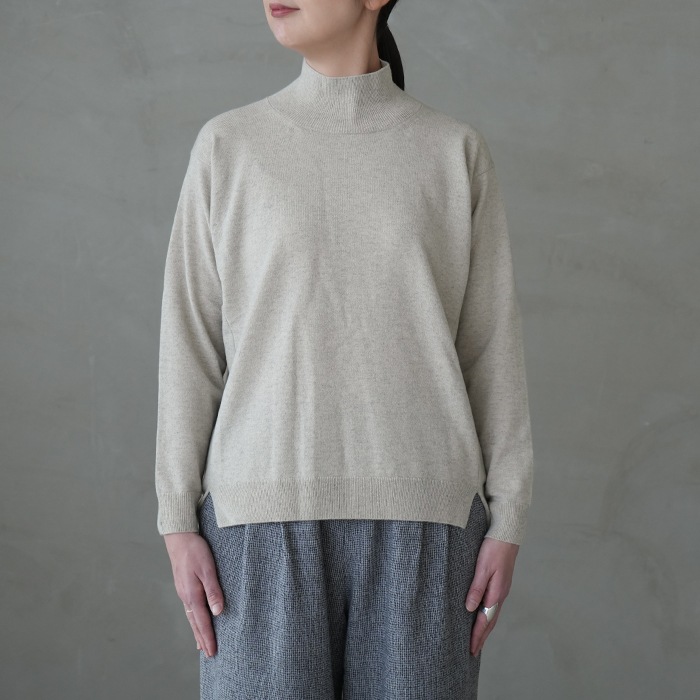○(e253k202) / evam eva (エヴァムエヴァ) / wool turtleneck(ウール