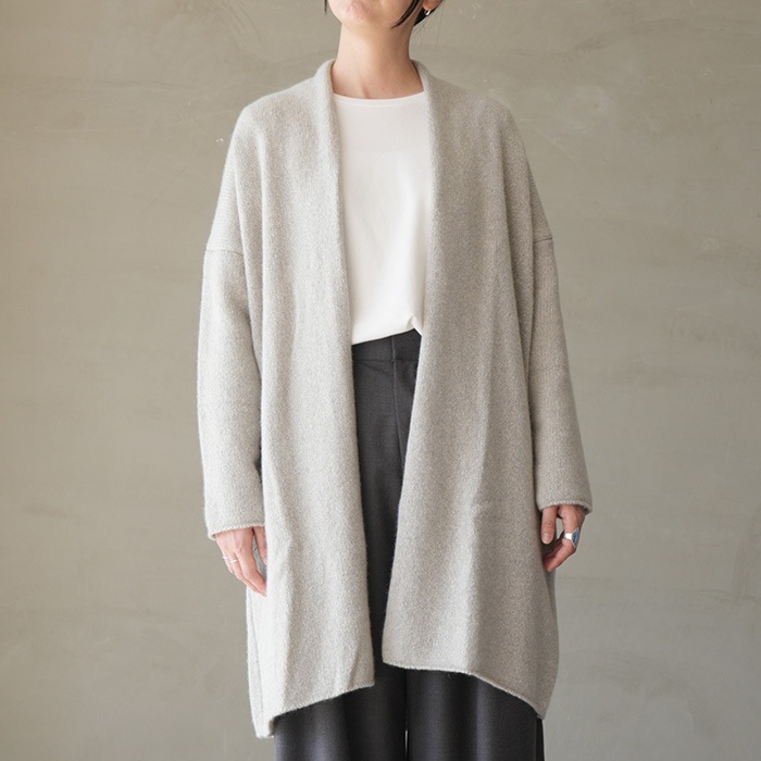e263k133) / evam eva (エヴァムエヴァ) / cashmere robe(カシミヤ
